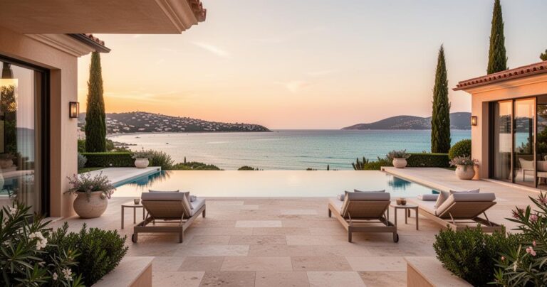 Location de villa à St-Tropez : découvrez des propriétés d&rsquo;exception avec vue mer – guide des prix 2024